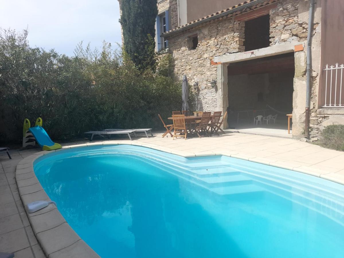 La Maisonnette Avec Spa Et Piscine Villa Sainte-Valière Exterior foto